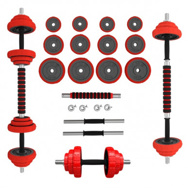 Litinový činkový set HMS SGGX20 20 kg