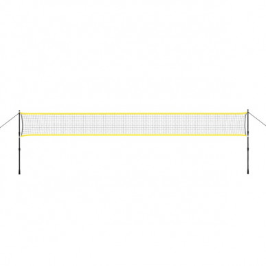 Síť na badminton s teleskopickými sloupky NILS NT310