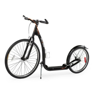 Koloběžka NILS Extreme WHS261 černá s pumpovanými koly 26/20"