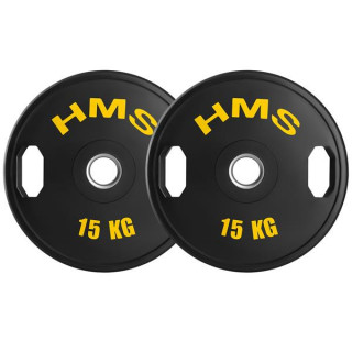 Sada pogumovaných olympijských kotoučů HMS TOG15 2 x 15 kg