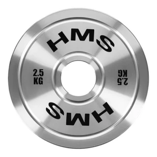 Ocelový olympijský kotouč HMS TOS25 2,5 kg