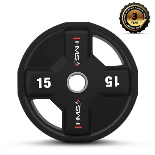 Olympijský polyuretanový kotouč HMS TPC15 15 kg