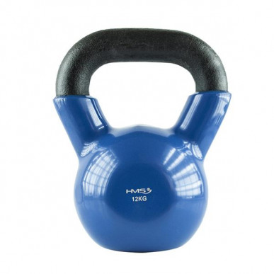 KN 12 KG KETTLEBELL POKRYTÝ VINYLEM HMS