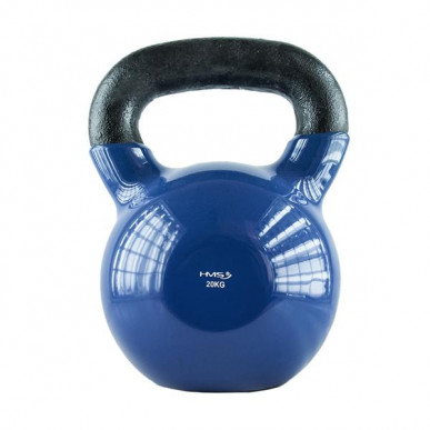 KN 20 KG KETTLEBELL POKRYTÝ VINYLEM HMS