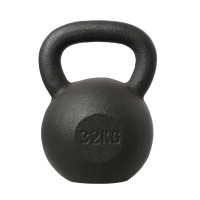 Litinový kettlebell HMS KZG32 32 kg, černý