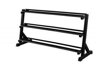 StrongGear Beast Třípatrový stojan na jednoruční činky - 150 cm