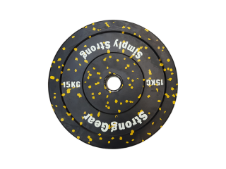 Hi Temp bumper plate gumový 15kg – 50mm