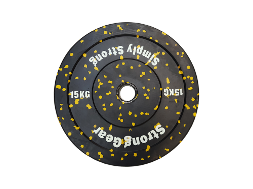 Hi Temp bumper plate gumový 15kg – 50mm