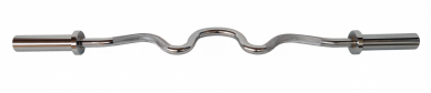 Speciálně zakřivená nakládací osa - Extra curl bar