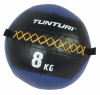 Míč pro funkční trénink TUNTURI Wall Ball - modrý 8 kg