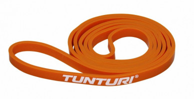 Posilovací guma Power Band TUNTURI Extra Light oranžová