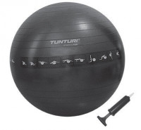 Gymnastický míč TUNTURI zesílený 65 cm černý