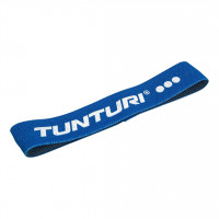 Odporová guma textilní TUNTURI Resistance Band - těžká modrá