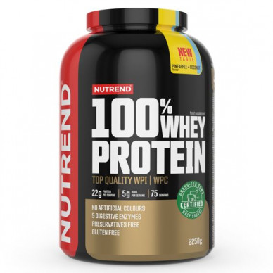 100% Whey Protein 2,25kg ananas kokos