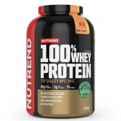 100% Whey Protein 2,25kg mango vanilka