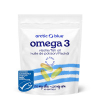 Omega 3 60 kapslí (250mg DHA and 400mg EPA) původ Aljaška