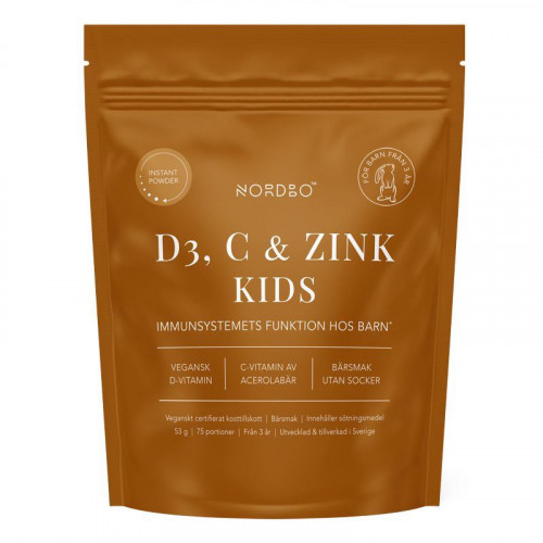 Vitamin D3, C and Zink Kids 75g
