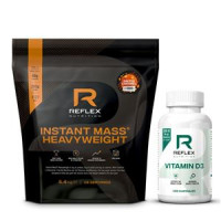 Instant Mass Heavy Weight 5,4kg slaný karamel + Vitamin D3 100 kapslí ZDARMA