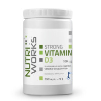 Strong Vitamin D3 2000iu 200 kapslí