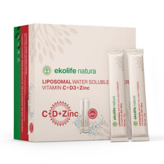 Liposomal Vitamin C + D3 + Zinc 21 x 5g (105g)