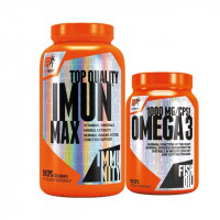 AKCE Extrifit Imun Max 90 cps + Omega 3 1000 mg 100 cps