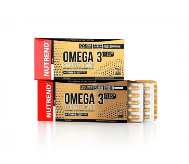 Nutrend Omega 3 Plus Softgel Caps 120 cps