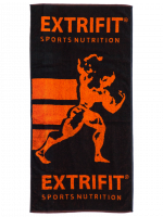 Extrifit Ručník černo-oranžová