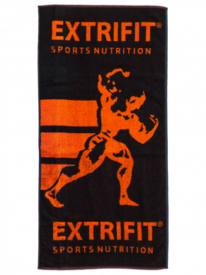 Extrifit Ručník černo-oranžová