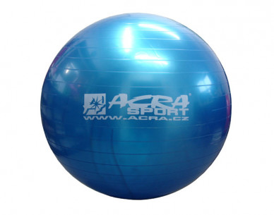 Acra Gymnastic Ball 85 cm modrá