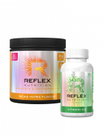 AKCE Reflex BCAA Intra Fusion 400 g + Vitamin D3 100 cps