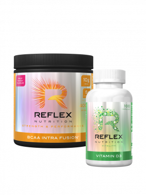 AKCE Reflex BCAA Intra Fusion 400 g + Vitamin D3 100 cps
