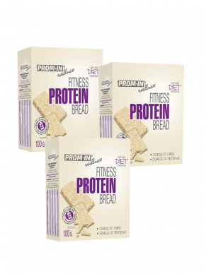 AKCE Prom-In Fitness Protein Bread 100g 3ks za zvýhodněnou cenu