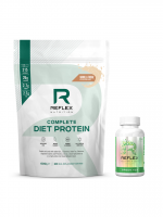AKCE Reflex Complete Diet Protein 600 g + Grean Tea 100 cps
