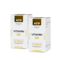 AKCE 1+1 ATP Vitality Vitamin D3 60 tob
