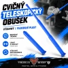 Cvičný teleskopický obušek, výsuvný, z flexibilního plastu