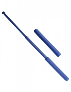 Cvičný teleskopický obušek, modrý