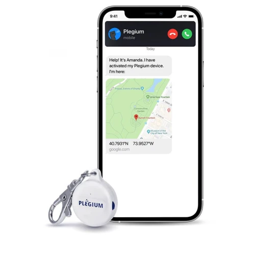 Plegium Smart Emergency Button bílá
