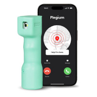 Chytrý pepřový sprej Plegium smart - zelený