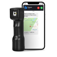 Chytrý pepřový sprej Plegium smart - černý