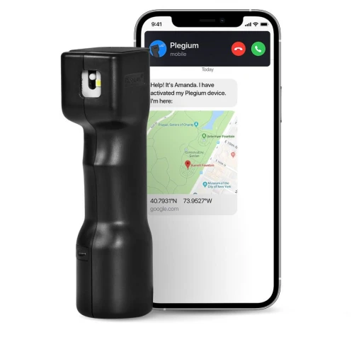 Plegium smart pepřový sprej mini - černý